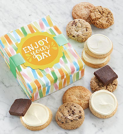 Gluten Free Enjoy Your Day Cookie and Brownie Gift Box
